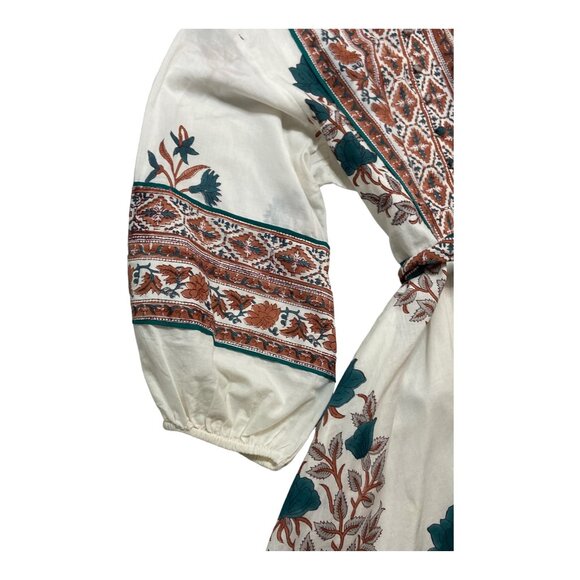 NWT Anthropologie Sue Sartor Flounce Shorty Dress-sz Medium Petite - Picture 10 of 12